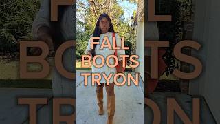 Fall Boots Try On KNEE and ANKLE Approved amazon fallfashion [upl. by Glaser]