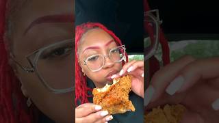 chicken mashed potatoes mac amp cheese amp jalapeños Popeyes Mukbang popeyes asmr mukbang [upl. by Arri26]