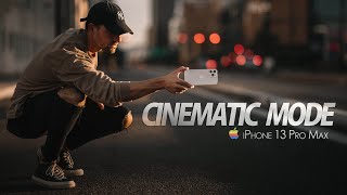 iPhone 13 Pro CINEMATIC MODE review… THIS IS INSANE [upl. by Nesyla518]