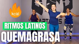 Baile Quemagrasa  30 minutos de Cardio Dance Fitness [upl. by Elleirua]