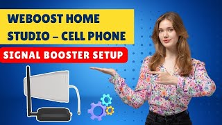 weBoost Home Studio  Cell Phone Signal Booster Setup [upl. by Ahsatak]