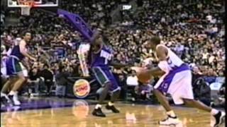 Vince Carter Selfbackboard Dunk vs Bucks Replay [upl. by Ebarta]