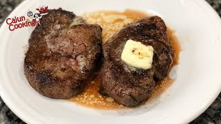 How to Cook STEAK in a Pan  Tenderloin Steak in Cast Iron Skillet  How to Cook Steak in Cast Iron [upl. by Barbie738]