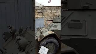 DAIMLER FERRET ARMOURED CAR HEUGH BATTERY MUSEUM HARTLEPOOL [upl. by Greggs]