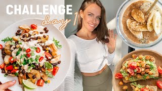 Eat More Plants Challenge 2022 – DAY 1  whole food plant based meal plan [upl. by Towers255]