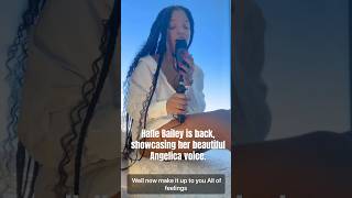 Halle Bailey Cover Yebba  Heartbreak hallebailey ddg voice vocals yebba coversong [upl. by Gaddi775]