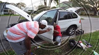 HOW NOT TO FIX A BMW X5 DOOR HANDLE [upl. by Hodge]