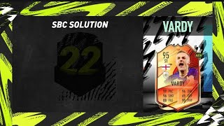 VARDYS HYBRID SBC SOLUTION  JAMIE VARDY OBJECTIVES  Easiest Way Possible  MADFUT 22 [upl. by Aidil]