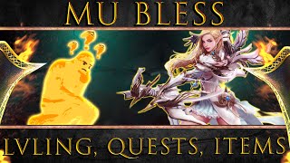 Гайд по MU Bless Online 3  Прокачка статы предметы ресеты и тд [upl. by Laverne]