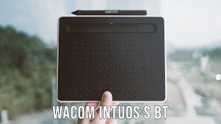 Wacom Intuos S Bluetooth Review  Portable Wireless Graphic Tablet [upl. by Lauro]