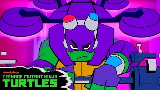 Donnies Most Epic TECH Ever From TMNT 🤯  Rise of the TMNT [upl. by Nosydam409]