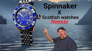 Spinnaker Nessie Limited Edition Fleuss review and unboxing The loch Ness monster watch [upl. by Immas]