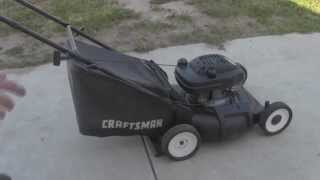 Craftsman 60HP Tecumseh 21quot Lawn Mower [upl. by Anemolif]