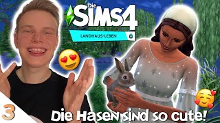 Die Sims 4 Landhaus Leben 03 Diese Hasen sind SO süß 😍 [upl. by Colb955]