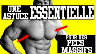 La MEILLEURE ASTUCE Pour Des PECS MASSIFS  Technique ESSENTIELLE [upl. by Nicky]