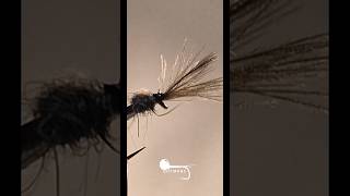 Black UV Midge Pupa for Winter Trout flytying flyfishing fishing handmade satisfying foryou [upl. by Saideman307]