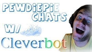 PEWDIEPIE ASKS CLEVERBOT OUT ON A DATE Cleverbot Part 1 VOSTFR [upl. by Naitsirhk]