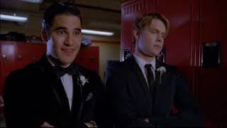 Glee  Sam and Blaine Tell Finn The Warblers Cheated and Trent Backs Them Up 4x11 [upl. by Ttayw]