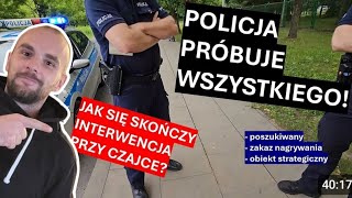 POLICJANCI PRÓBUJĄ OHYDNIE PODEJSC AUDYT OBYWATELSKI  ANALIZA [upl. by Tan159]