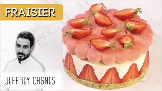 Recette fraisier de Jeffrey Cagnes 🍓 [upl. by Renaldo]