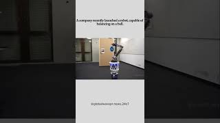 A company recently launched a robot capable of balancing on a ball [upl. by Olegnaleahcim914]