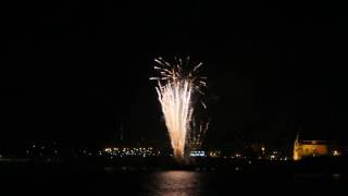 Passagem do Ano 20162017 em Cascais  Fogo de artifício  pirotecnia [upl. by Lebar853]