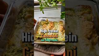 Canneloni mit Spinat  High Protein Rezept [upl. by Niarb]