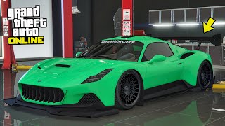 Lampadati Corsita Maserati MC20  GTA 5 Online DLC Vehicle Customization [upl. by Sulienroc]