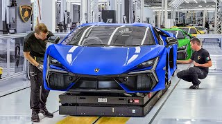 Inside Lamborghini Production in Italy [upl. by Beckman]