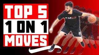 The 5 Best 1 On 1 Moves in the World 😈 UNGUARDABLE SCORING MOVES [upl. by Cecile]