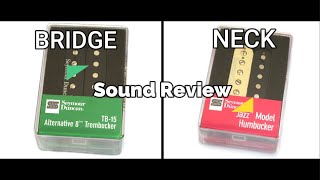 Seymour Duncan Trembucker TB15 Alternative 8 amp Seymour Duncan SH2N Jazz Neck Sound Review [upl. by Abla]