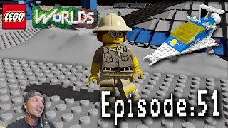 Lets Play Lego Worlds Episode 51 Sheila Travels to the Moon and Saves Ivory City [upl. by Otit]