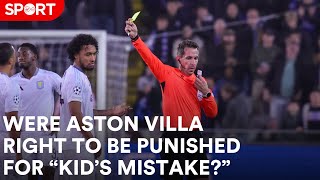 Were Villa right to be punished for quotkids mistakequot against Brugge [upl. by Ailed]