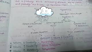 OSMOREGULATION BY HYPOTHALAMUS  HYPERTONICITY and HYPEROSMOLARITY [upl. by Idou]