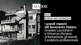 le storie dellarchitettura Amedeo Luccichenti e Vincenzo Monaco [upl. by Maxwell]