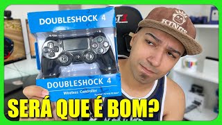 COMPREI O CONTROLE DE PS4 MAIS BARATO DA INTERNET [upl. by Modnarb808]