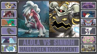 ALOLA vs SINNOH  Halloween Pokémon Tournament Battle 3 [upl. by Zellner10]