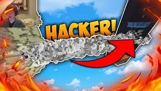 Hacker gets LASER CANNONED  Minecraft Factions Districtpvp 7 [upl. by Sunderland805]