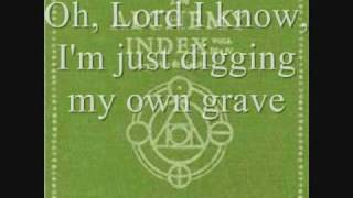 Thrice  Digging My Own Grave lyrics [upl. by Alban]