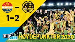 25 serierunde 2020  Strømsgodset  BodøGlimt 12  Høydepunkter 2020 [upl. by Idner]