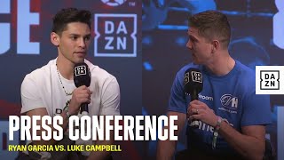 Ryan Garcia vs Luke Campbell Full Final Press Conference [upl. by Gainer]