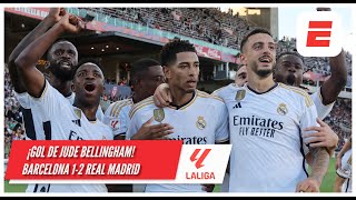 DOBLETE DE BELLINGHAM Real Madrid se va arriba 21 ante BARCELONA en EL CLÁSICO DE INFARTO  La Liga [upl. by Brittney]