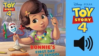 Toy Story 4 Books  Bonnies First Day Of School [upl. by Ahsik813]