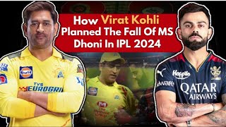 The Moment Virat Kohli Planned MS Dhoni’s Fall in IPL 2024  TSW News [upl. by Anerak]