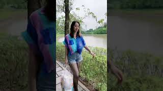 cutelady 💥🍉 big bank challenge tiktok bigbank shorts [upl. by Notlad727]