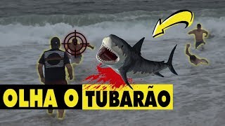 PEGADINHA  OLHA O TUBARÃO DESAFIO 16 FT Gerson Albuquerque [upl. by Ojyllek545]