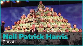 Epcot International Festival of the Holidays 2019 Candlelight Processional with Neil Patrick Harris [upl. by Hnacogn494]