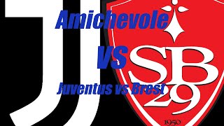 JUVENTUS vs BREST  DIRETTA LIVE  amichevole  Calcio d inizio ore 21 [upl. by Kentiga765]