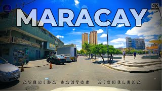 🇻🇪 MARACAY DRIVING 4K  Recorrido por la avenida Santos Michelena  Venezuela  2024 [upl. by Eseerahs]