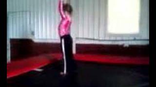 3 year old gymnast  back handsprings [upl. by O'Mahony]